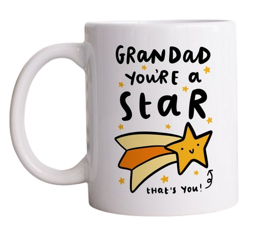 Grandad You're A Star Mug