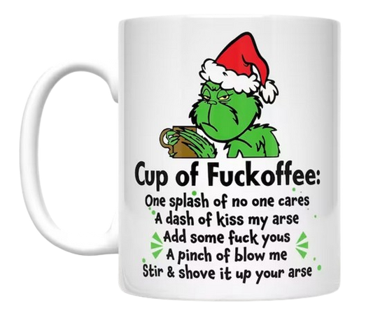 Grinch Christmas Mug