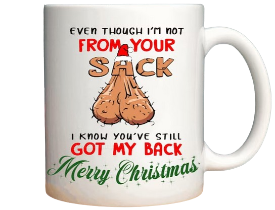 Christmas Mug Funny Humorous Rude Sack Cup