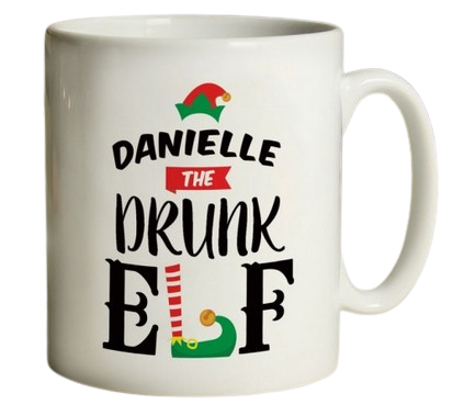 Elf Christmas Mug