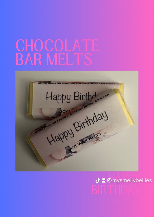 Happy Birthday Chocolate Bars