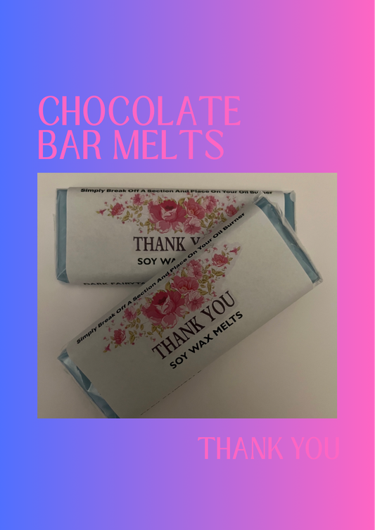 Thank you Chocolate Bar Melts