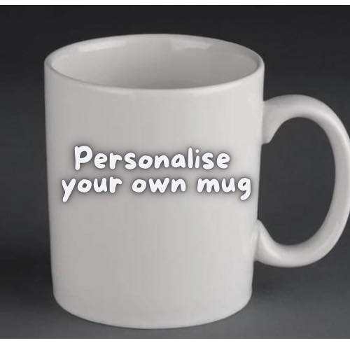 Personalised Photo And Text Mug